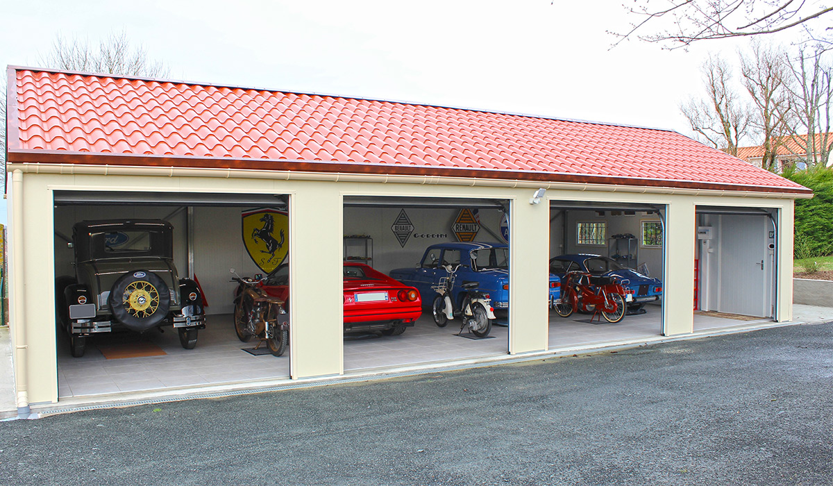 Garage 72 m² Véhicule de collection - Abri ARCIS